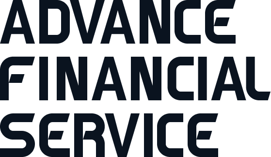 Logo escura da AFS Capital Assessoria de Investimentos descrito Advance Financial Services