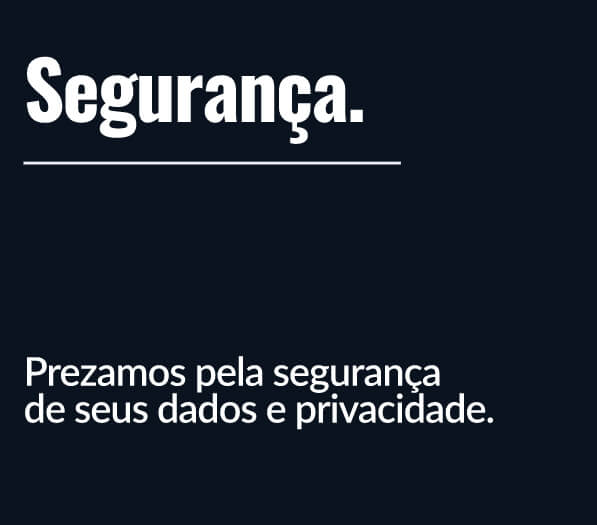 Imagem que explica que a AFS Capital preza pela segurança dos dados e privacidade dos seus clientes