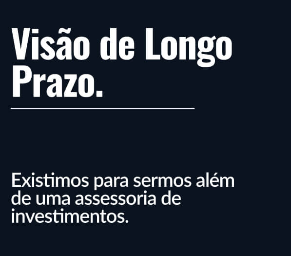 Imagem que explica que a AFS Capital existe para ser além de uma assessoria de investimentos